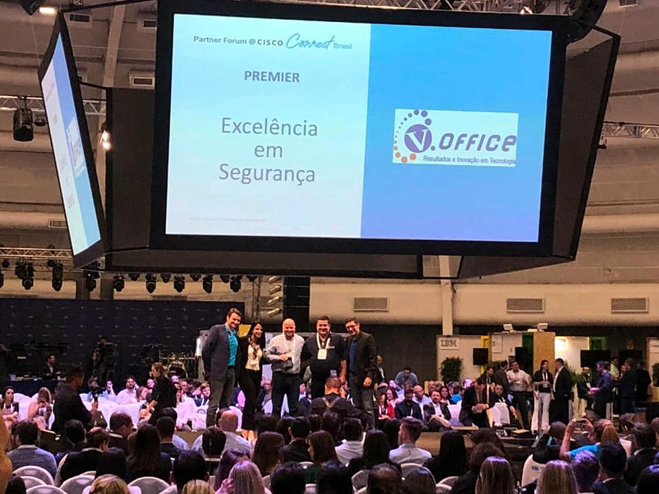 Premiação Cisco — Excelência em Segurança